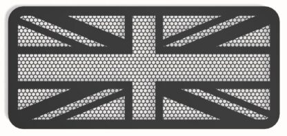 4x4Overland Land Rover Defender Union Jack Front Grille